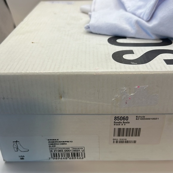 SCHUTZ Women's Rosalie High Heel Booties 7.5 - Picture 9 of 9